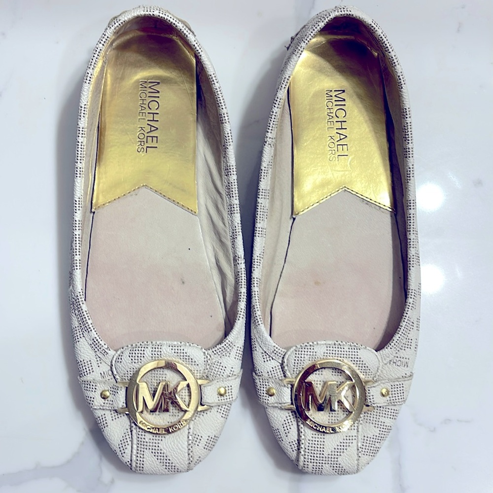 MICHAEL Michael Kors 
Fulton Studded Logo Moccasin